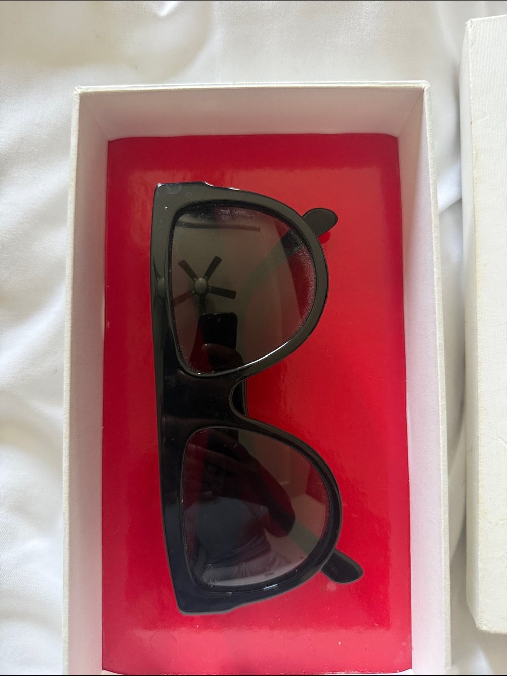Celine Black Oversized Cat-Eye Sunglasses